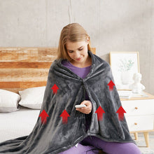 Winter Flannel Heated Blanket Cold Protection